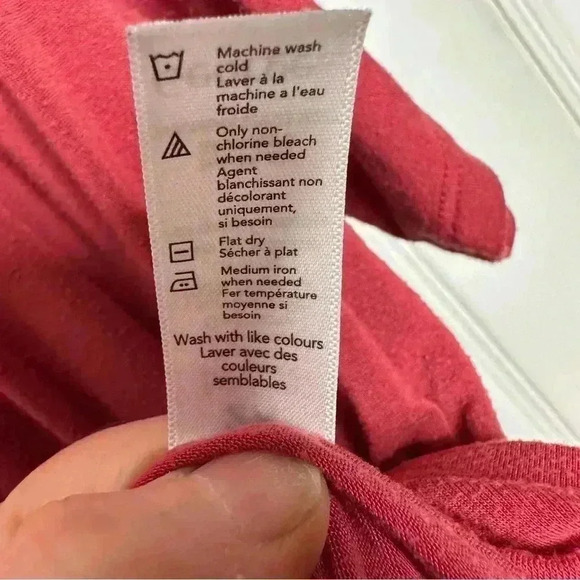 George T-Shirt Flowy Lace Red Size 2X - Picture 10 of 16